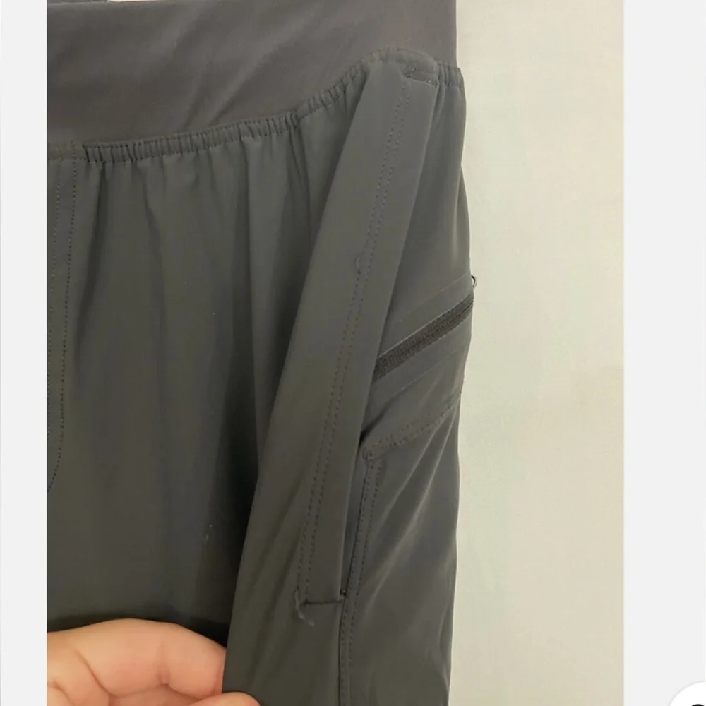 Lululemon Mens Track Pants Gray Studio Surge Gym Yoga